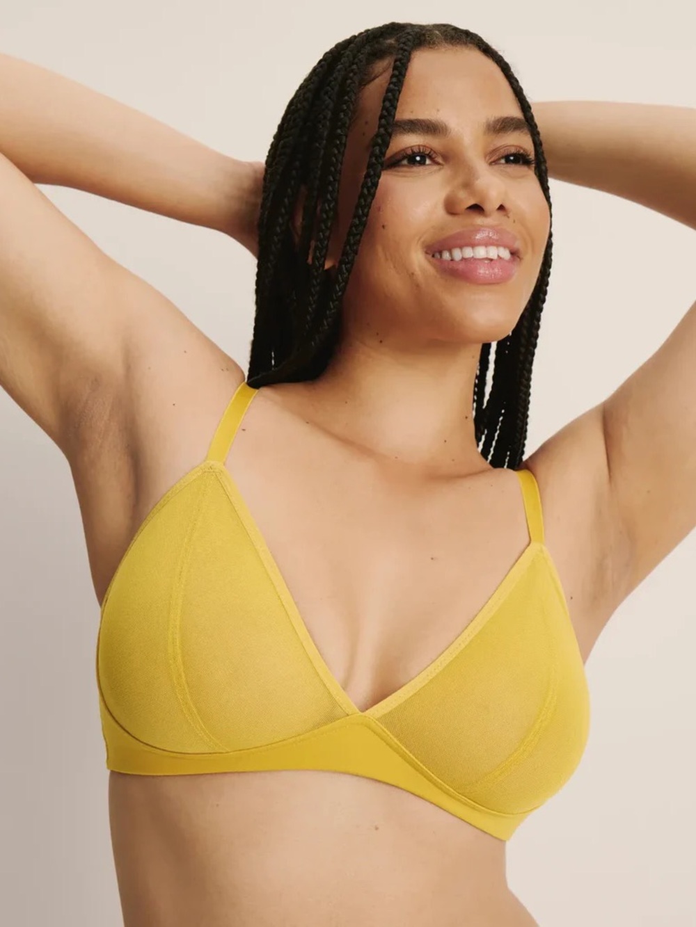 Knix Mesh Deep V Bra